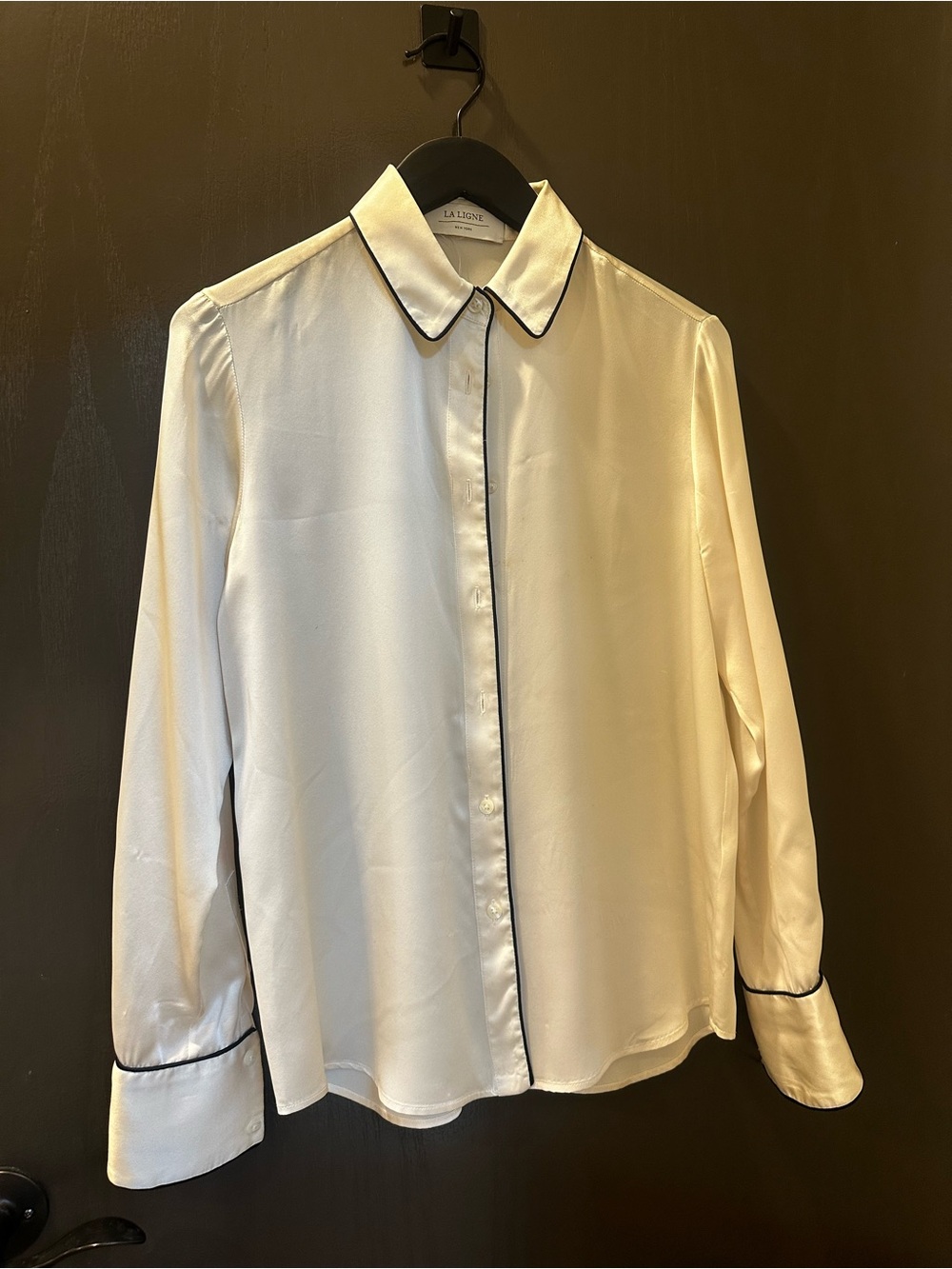 La Ligne Silk Top Small